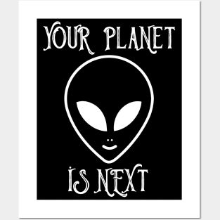 Alien Attack Posters and Art